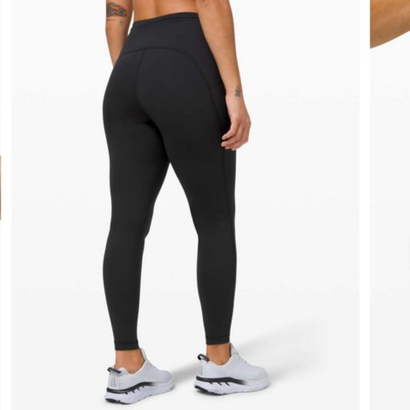 Lululemon Swift Speed High-Rise Brushed Tight 28" - Black - Size 6 - Picture 8 of 16